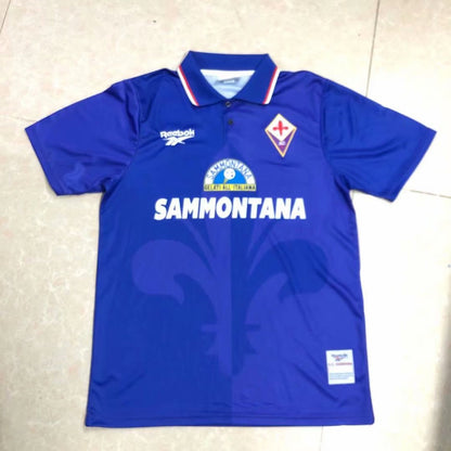 Retro Florence 1995/1996 Home Fan Version Football Jersey