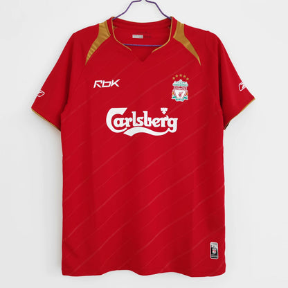 Retro Liverpool 2005/2006 Home Football Jersey