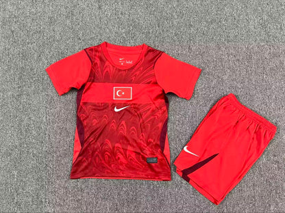 turkey 2026/2027 Kids Away Fan Version Football Jersey