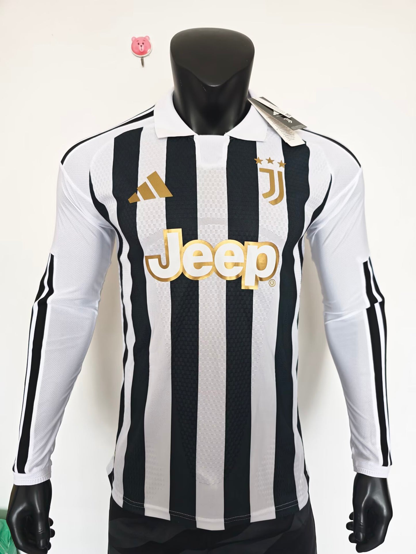Juventus 2026/2027 Home Long Sleeve Player Version Football Jersey
