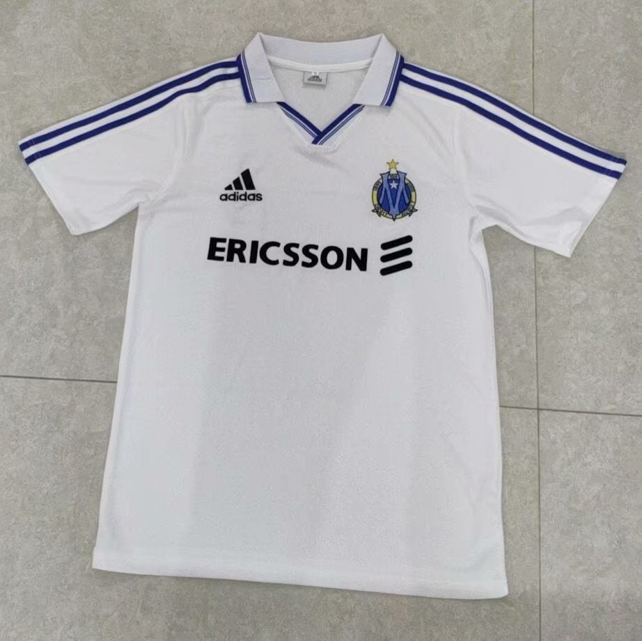 Retro Marseilles 1999/2000 Home Football Jersey