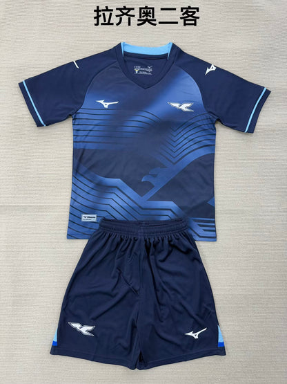 Lazio 2025/2026 Kids Away Football Jersey
