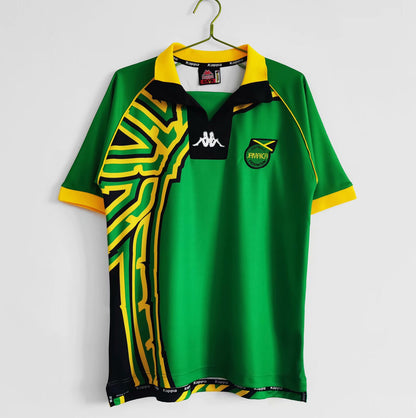 Retro Jamaica 1998 Away Fan Version Football Jersey