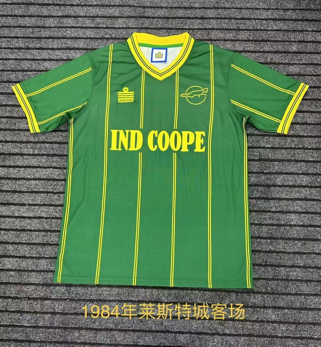 Retro Leicester 1984 Home Fan Version Football Jersey