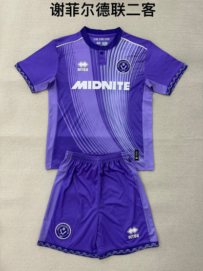 Premier- league 2025/2026 Kids Third Away Fan Version Football Jersey
