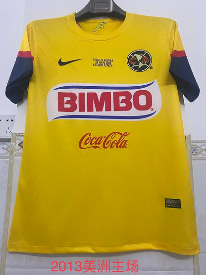 Club America 2013 Home Fan Version Football Jersey
