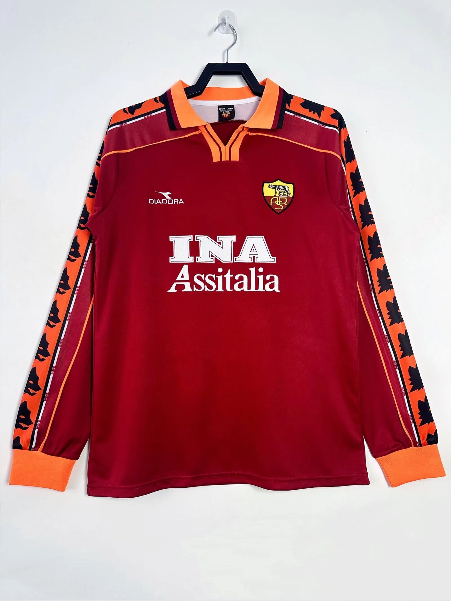 Retro Roman 1998/1999 Home Football Jersey