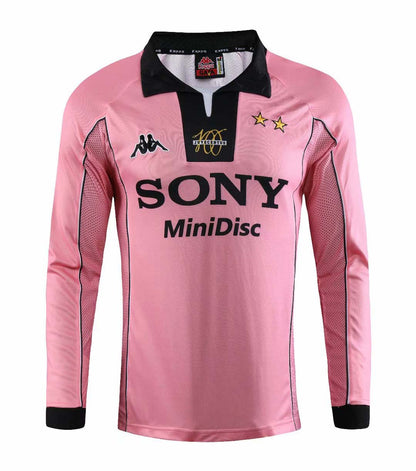 Retro Juventus 1997/1998 Away Long Sleeve Football Jersey