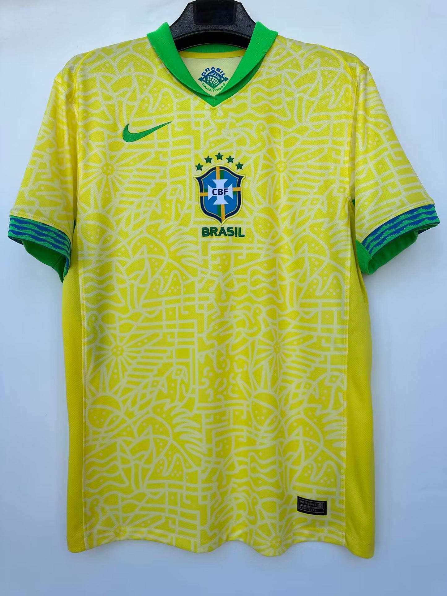 Brazil 2024/2025 Home Fan Version Football Jersey