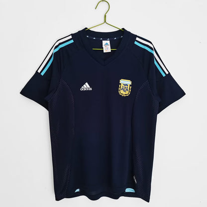 Retro Argentina 2002 Away Football Jersey