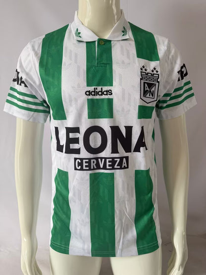 Retro Atletico Nacional 1996/1997 Home Fan Version Football Jersey