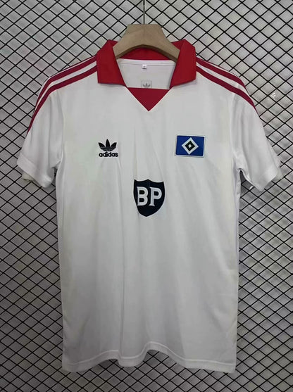 Retro Hamburger SV 1980/1981 Home Fan Version Football Jersey