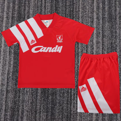 Retro Kids jerseys 1991/1992 Kids Home Football Jersey