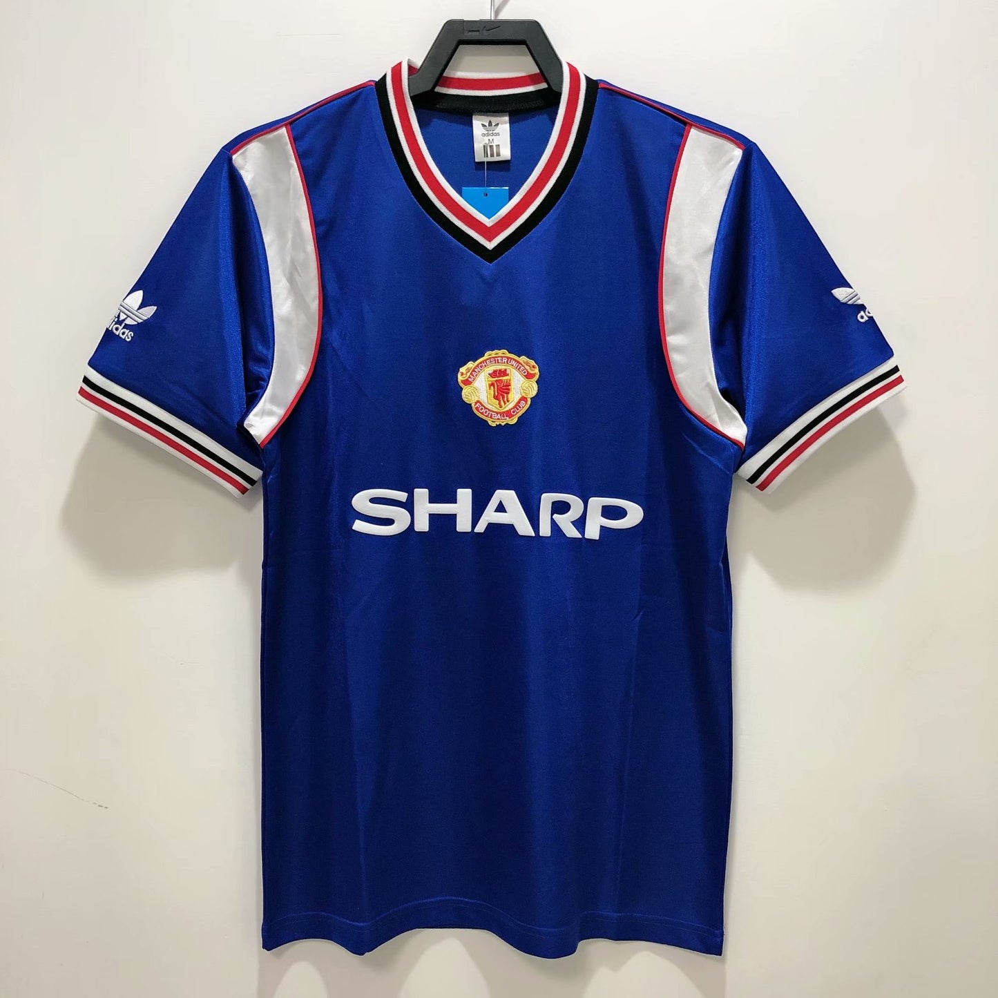 Retro Manchester united 1985 Away Football Jersey