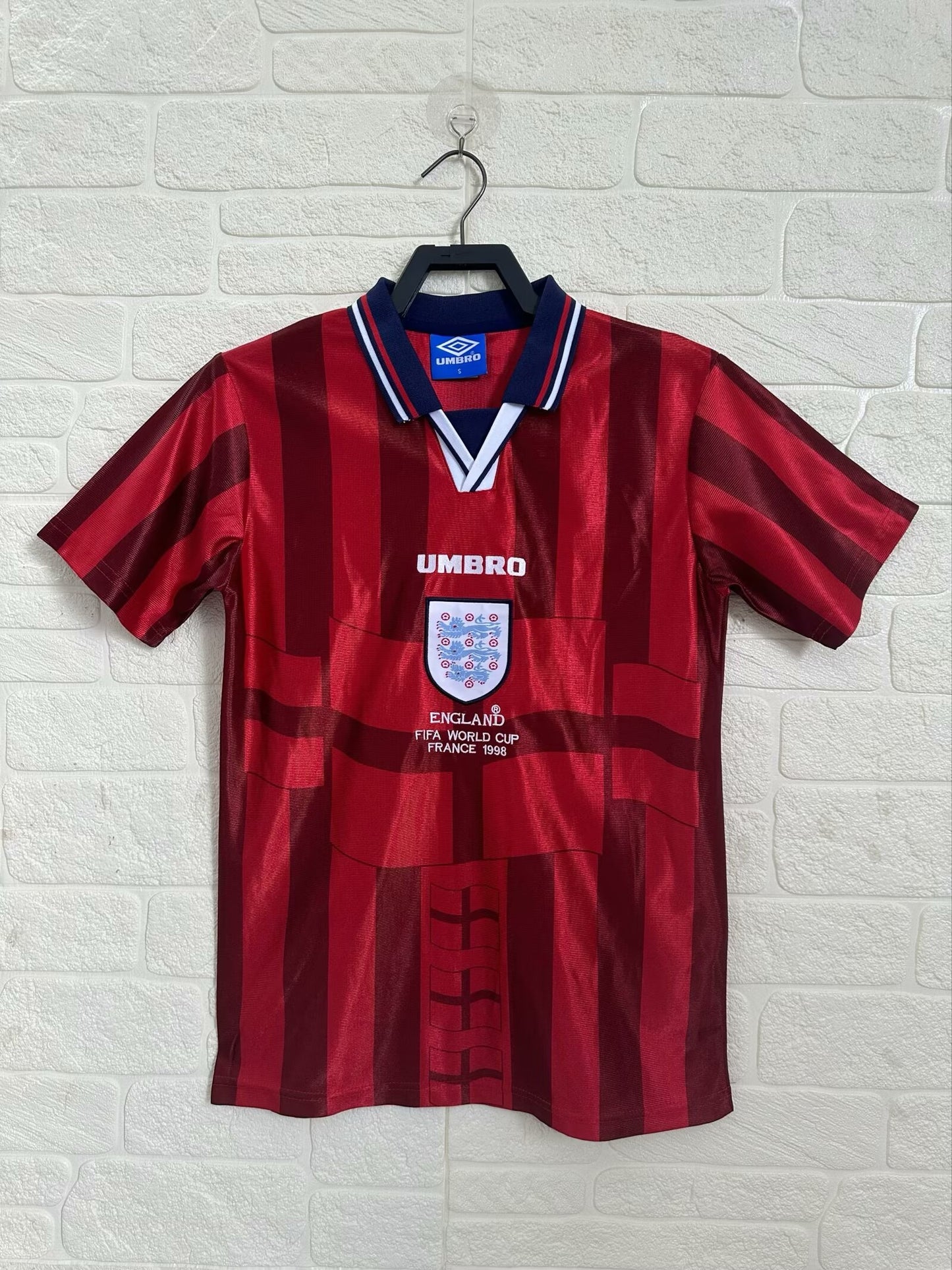 Retro England 1998 Away Football Jersey
