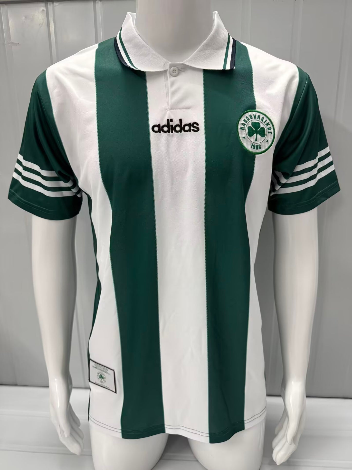 Retro Panathinaikos 1996/1997 Home Football Jersey