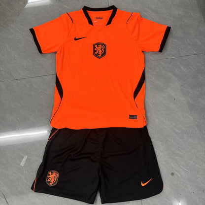 Netherlands Home With Pants Sets Jersey 2026-2027