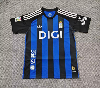 Retro Real Oviedo 2025/2026 Away Fan Version Football Jersey