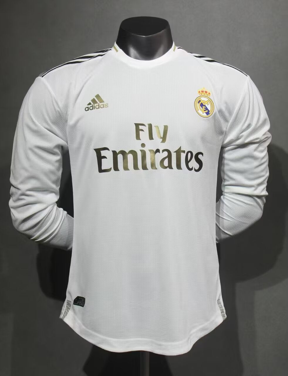 Retro Real Madrid 2019/2020 Home Player Version Football Jersey