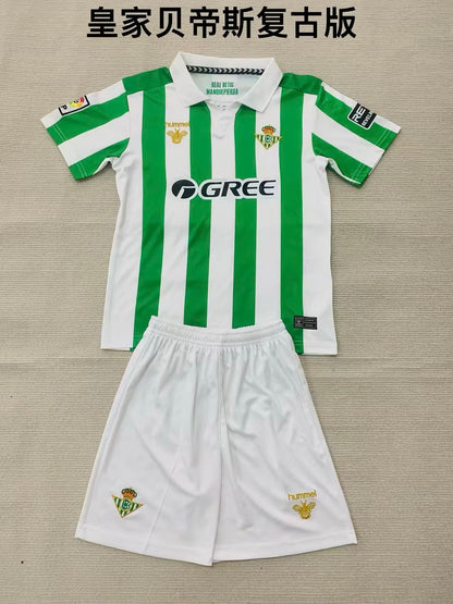 Retro Kids jerseys Special Edition 2026/2027 Kids Fan Version Football Jersey