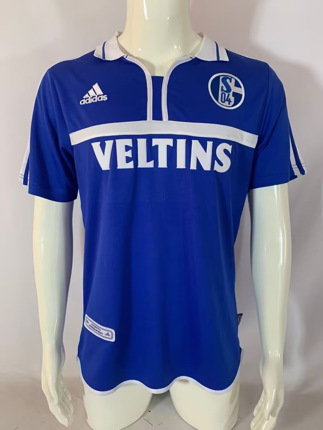 Retro Schalke 04 2000/2002 Home Fan Version Football Jersey