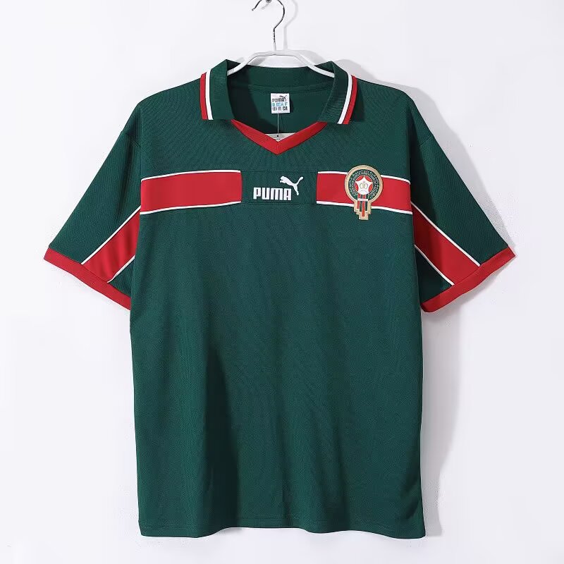 Retro Morocco 1998 Home Football Jersey