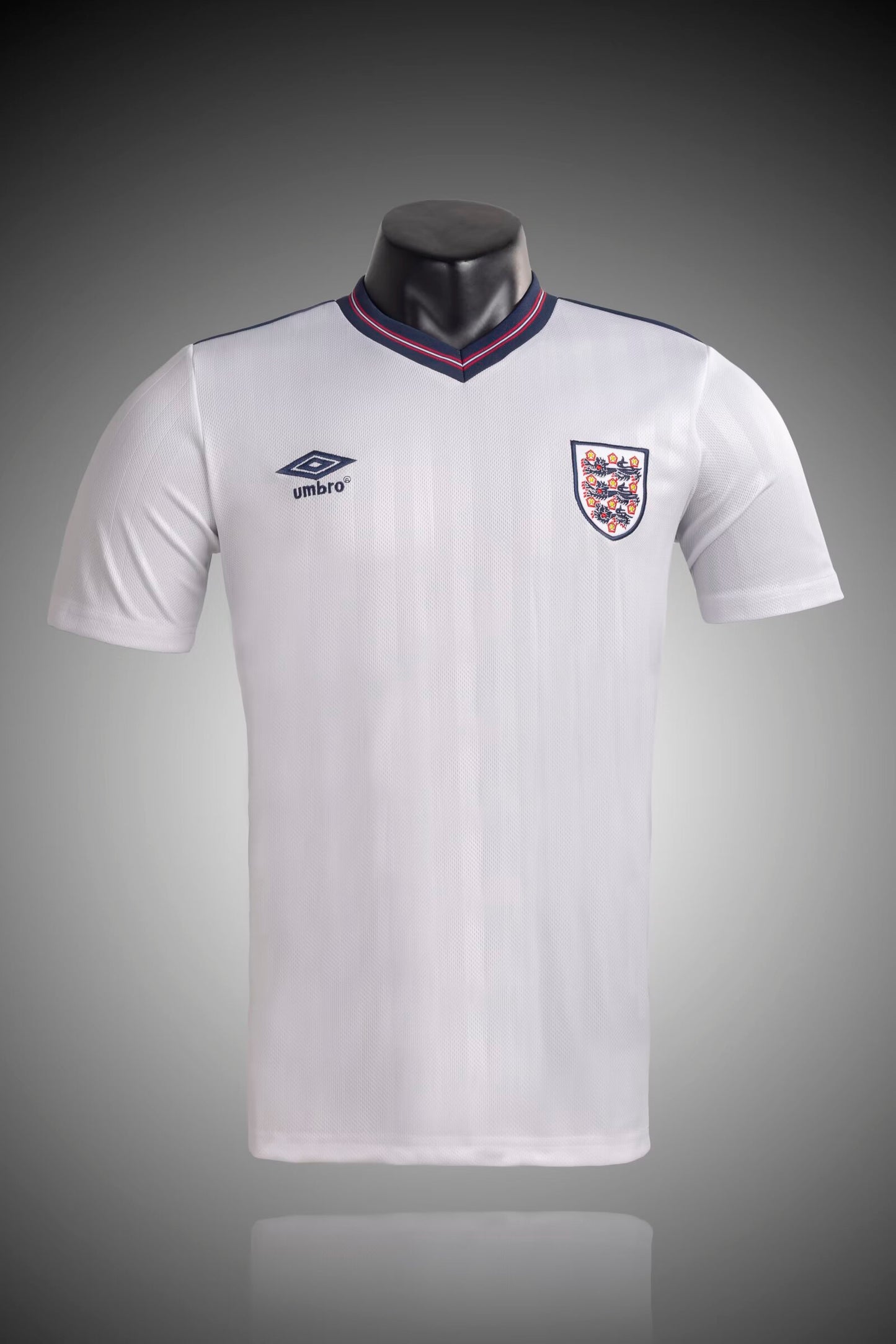 Retro England 1986 Home Football Jersey