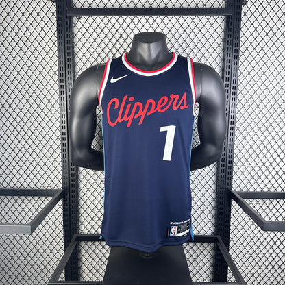 Los Angeles Clippers Blue #1 HARDEN NBA Season Jerseys 2025