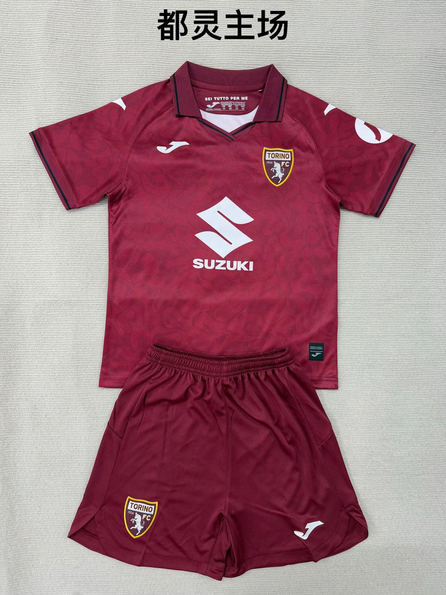 Torino 2025/2026 Kids Home Fan Version Football Jersey