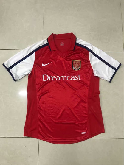 Retro Arsenal 2001/2002 Home Football Jersey
