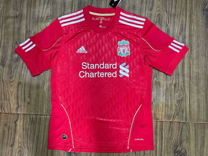 Retro Liverpool 2010/2011 Home Football Jersey
