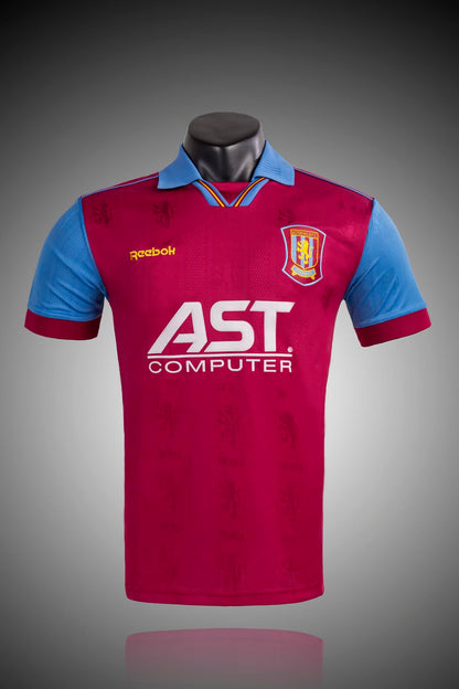 Retro Aston Villa 1995/1996 Home Football Jersey