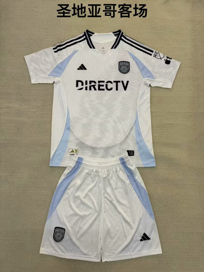America（Mexico&MLS） 2025/2026 Kids Away Fan Version Football Jersey