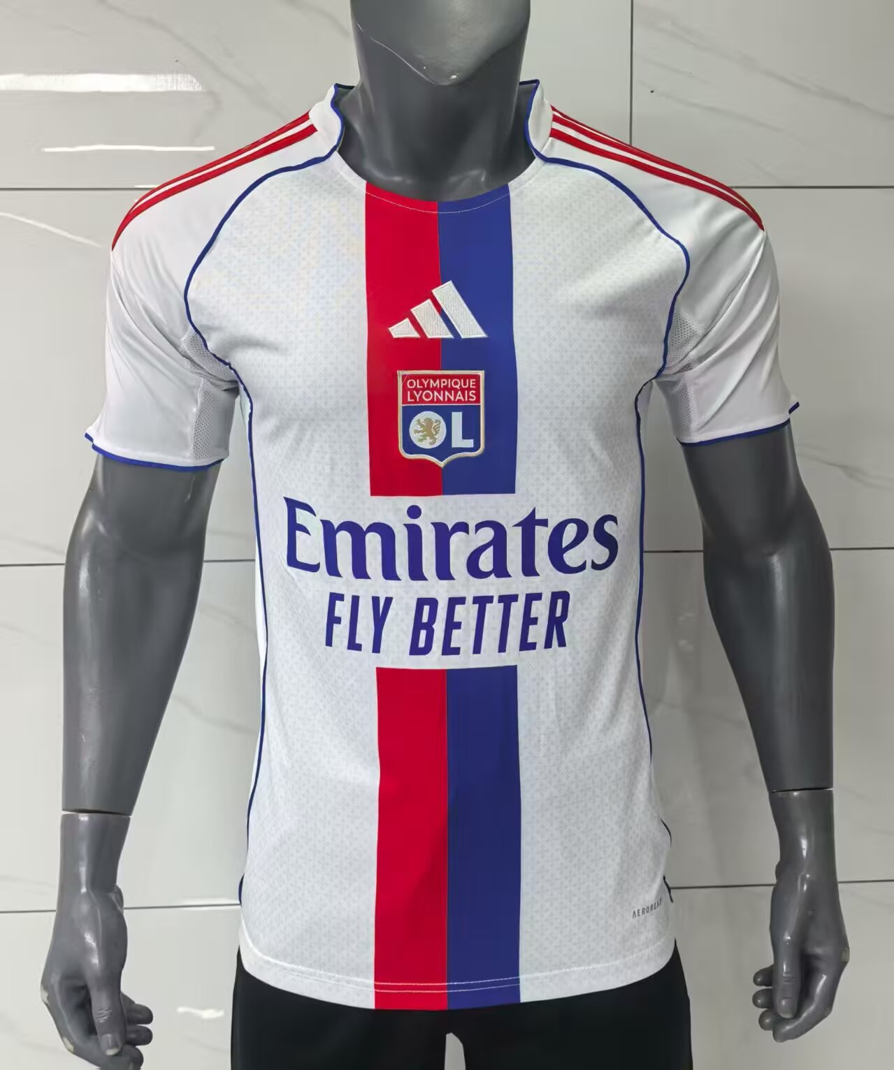 France -Ligue 1 2025/2026 Home Fan Version Football Jersey