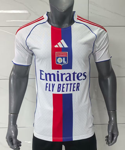 France -Ligue 1 2025/2026 Home Fan Version Football Jersey