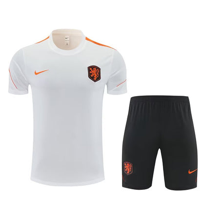Netherlands Training White With Pants Sets (16-2XL) Jersey 2026-2027