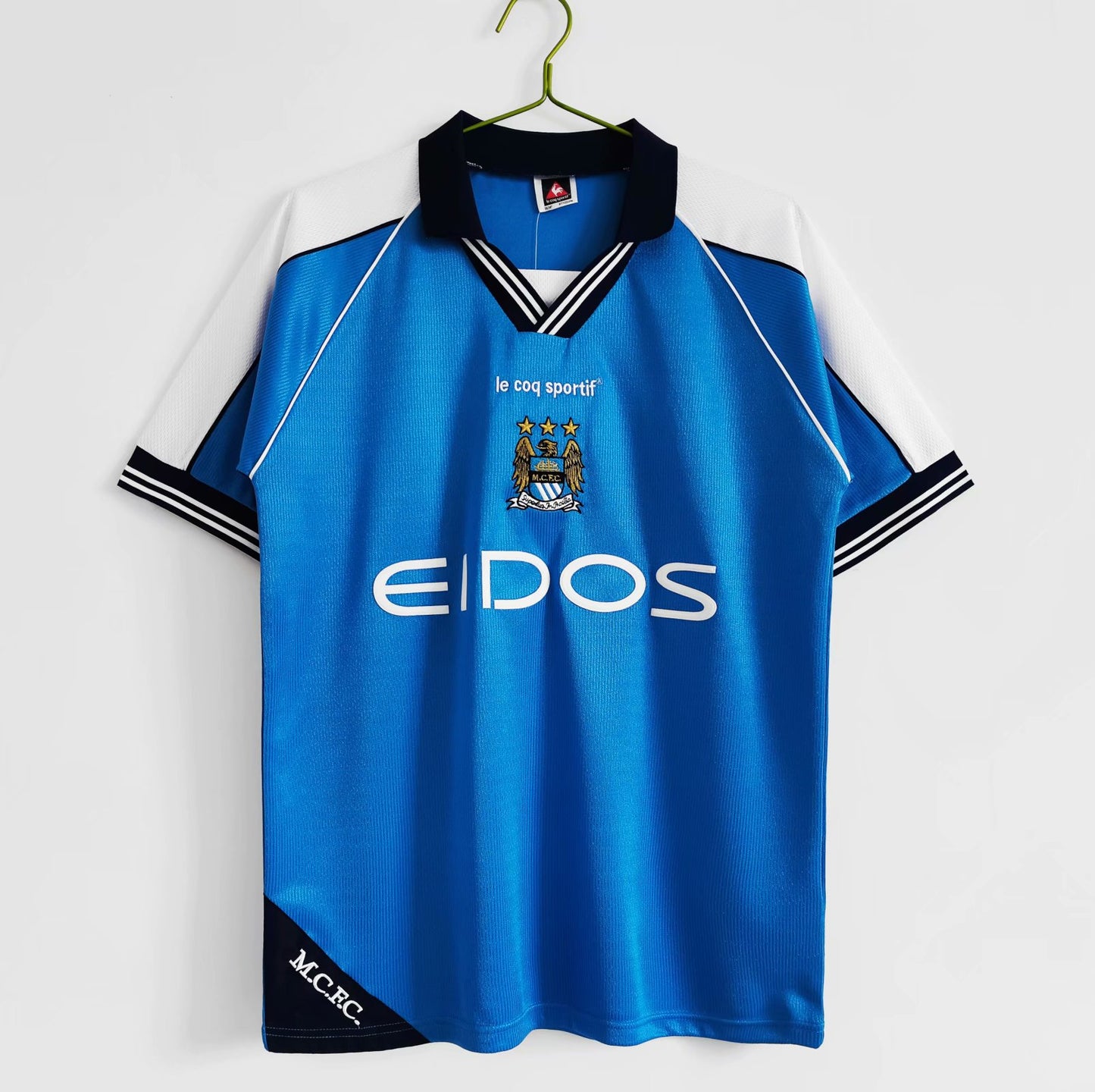 Retro Manchester city 1999/2001 Home Football Jersey