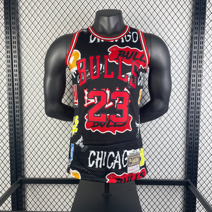 Retro Chicago Bulls 1997/1998 Football Jersey