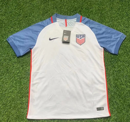 Retro USA 2016 Home Fan Version Football Jersey