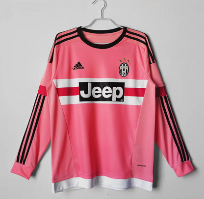 Retro Juventus 2015/2016 Away Long Sleeve Football Jersey