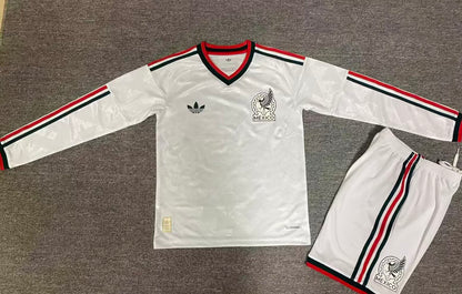 Kids jerseys 2026/2027 Kids Away Long Sleeve Football Jersey