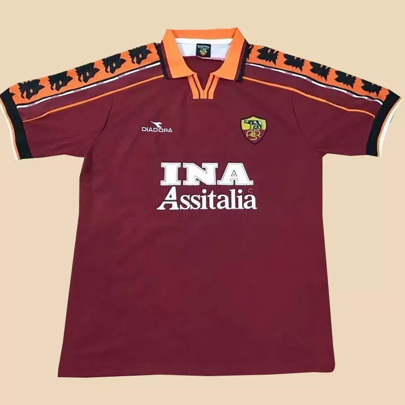 Retro Roman 1998/1999 Home Football Jersey