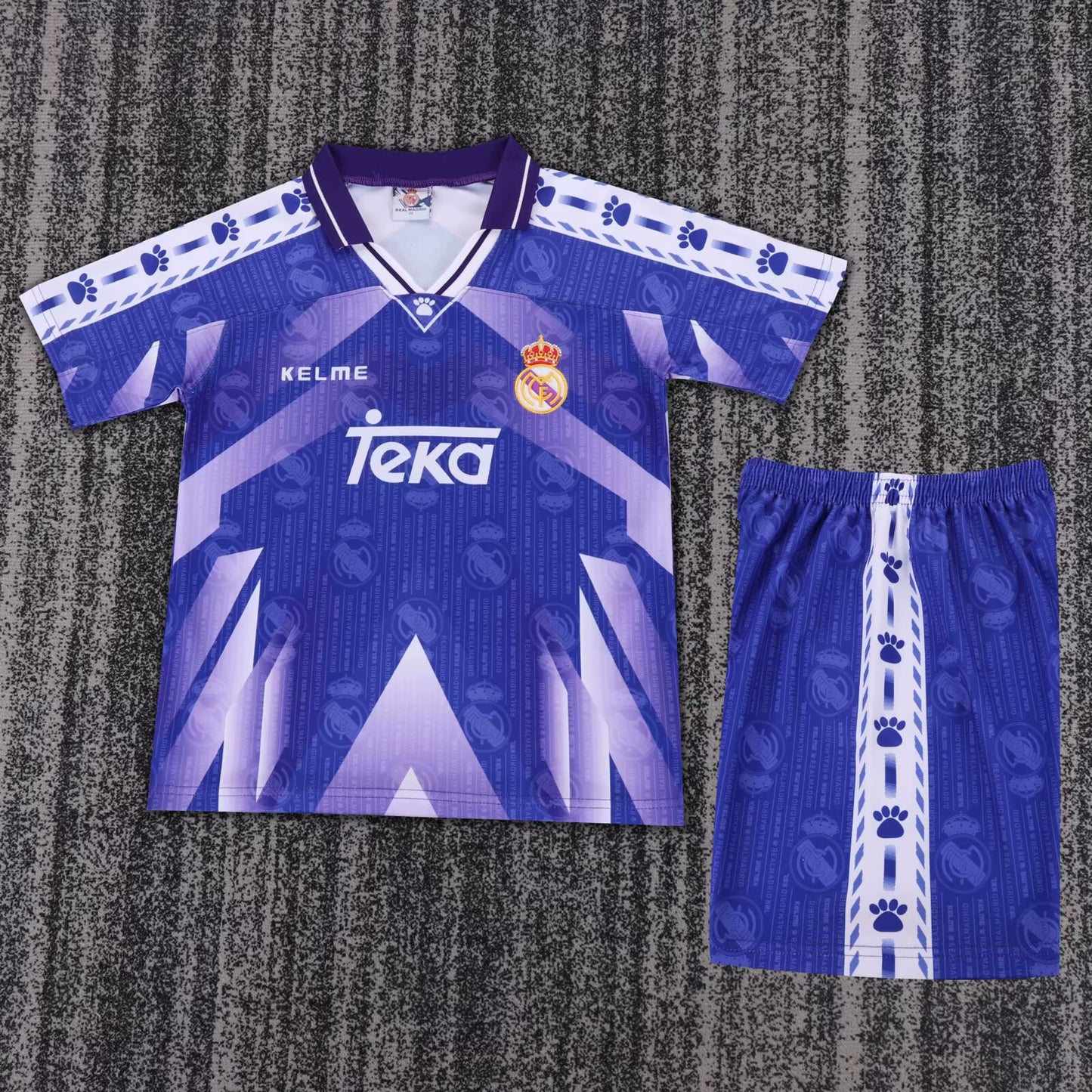 Retro Kids jerseys 1996/1997 Kids Away Football Jersey