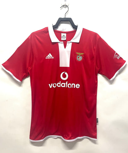 Retro SL Benfica 2004/2005 Home Fan Version Football Jersey