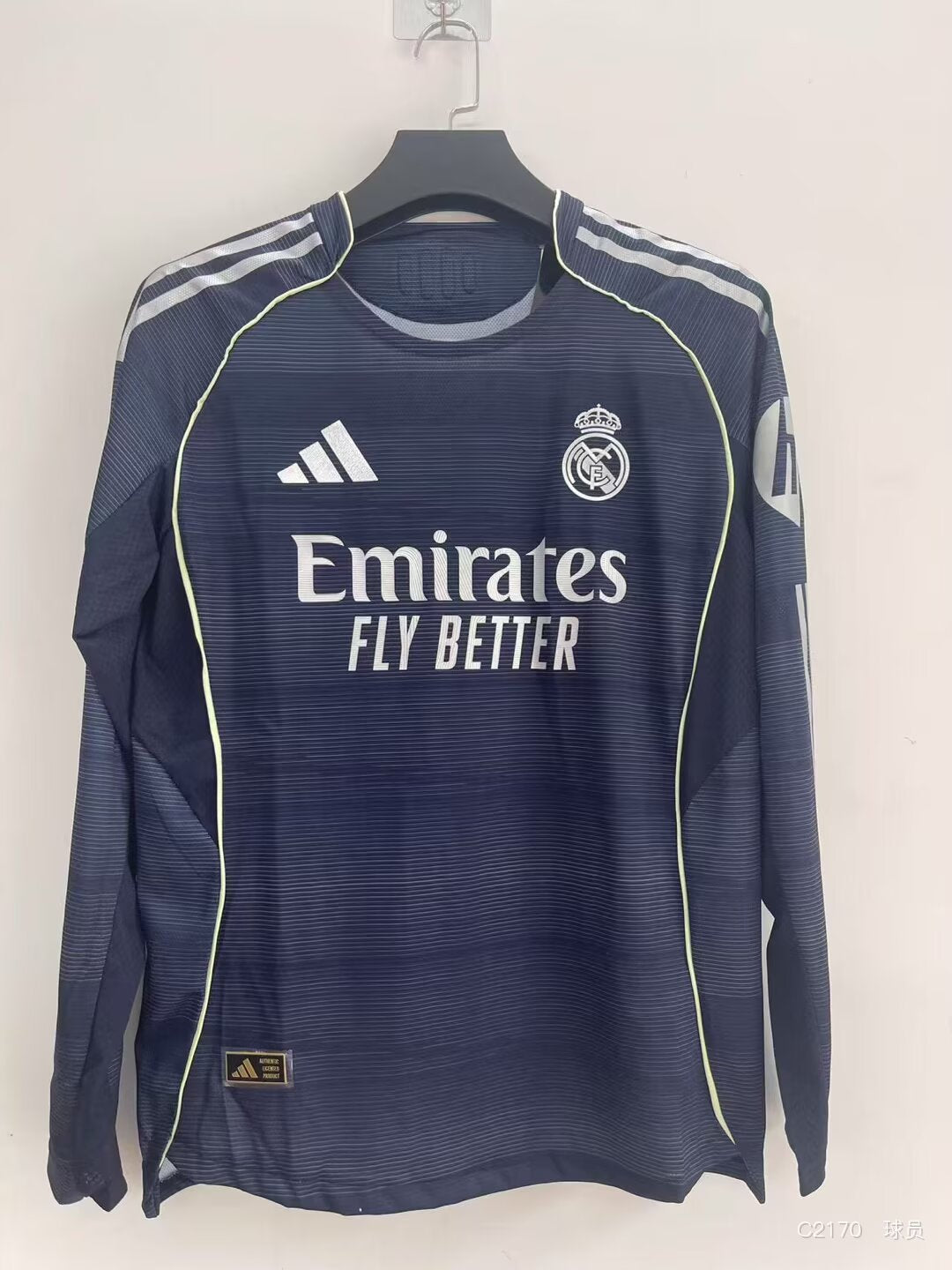 Real Madrid 2025/2026 Away Fan Version Football Jersey