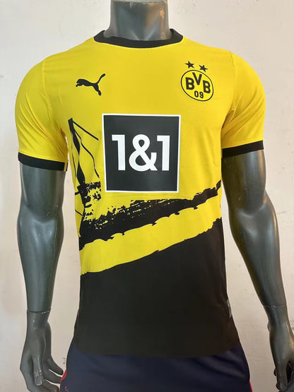 Borussia Dortmund 2023/2024 Home Player Version Football Jersey