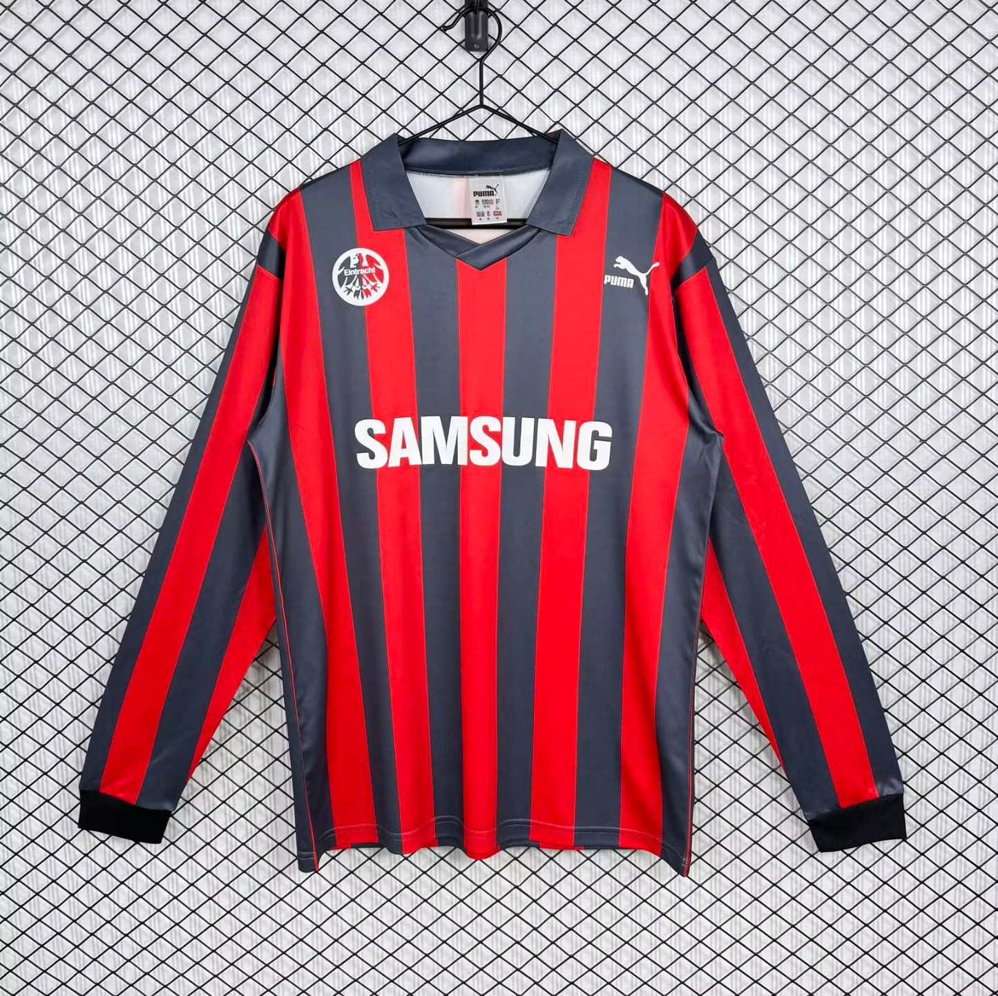 Retro Frankfurt Home Long Sleeve Jersey 1991-1992