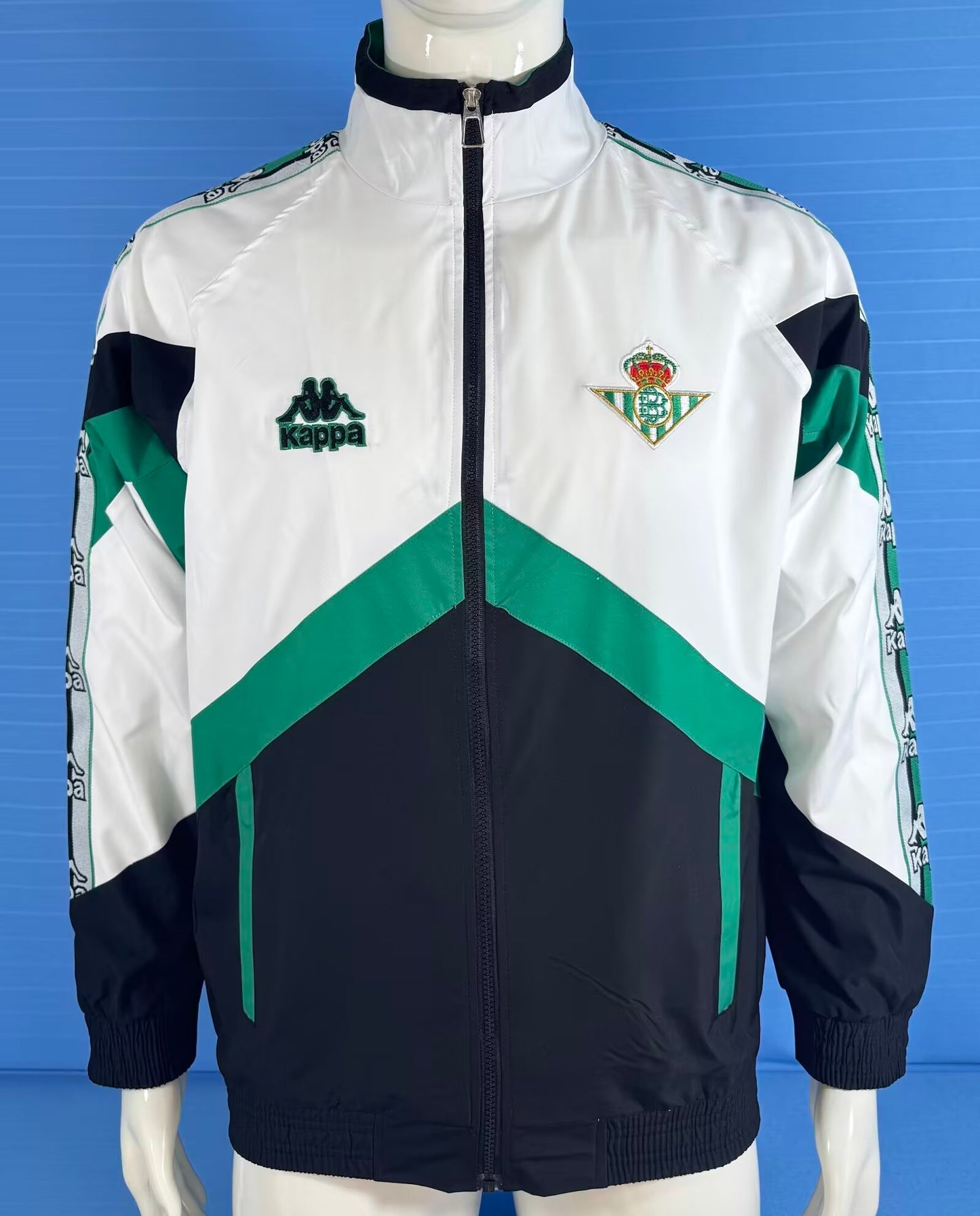 Betis Windbreaker White Green Jersey 1996-1997