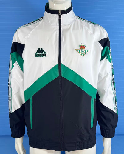 Betis Windbreaker White Green Jersey 1996-1997