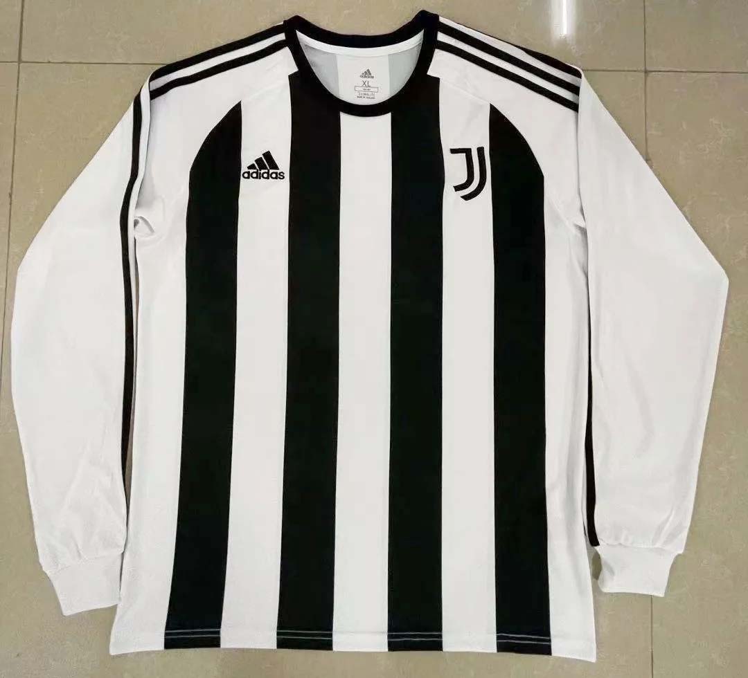 Retro Juventus Long Sleeve Football Jersey